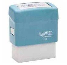ClassiX Eco Green P11 Self-Inking Stamp
