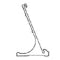 1-1/2 x 8 Free Standing Plate Holder