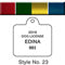 Style#24 Colored Aluminum