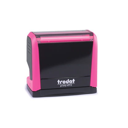 TR4913 MN Neon Pink Notary Stamp