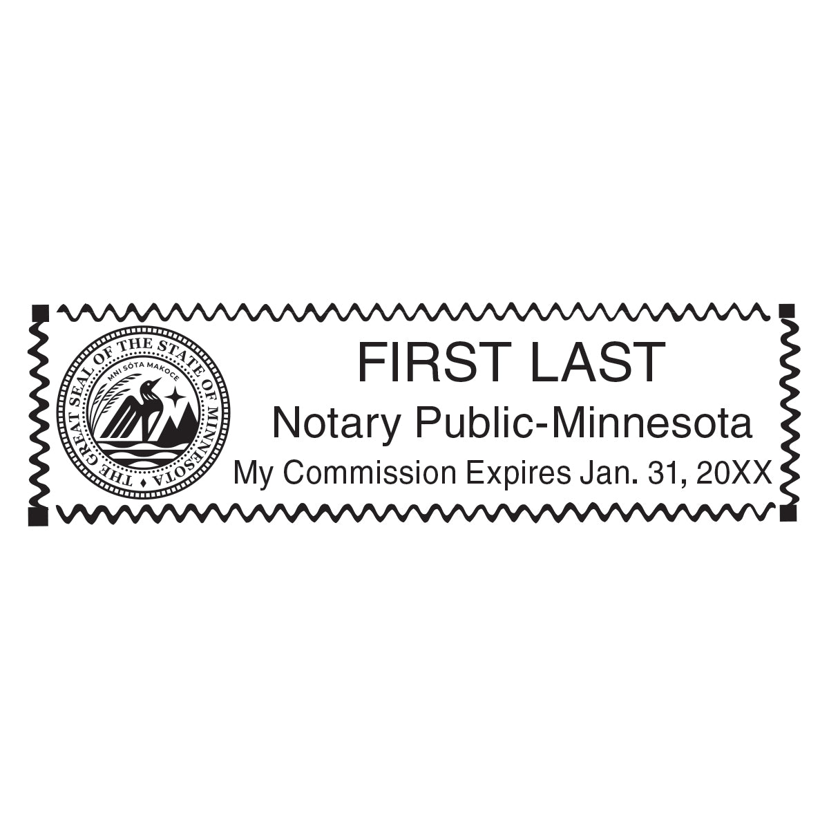 N42MN Minnesota Notary  Pocket Stamp