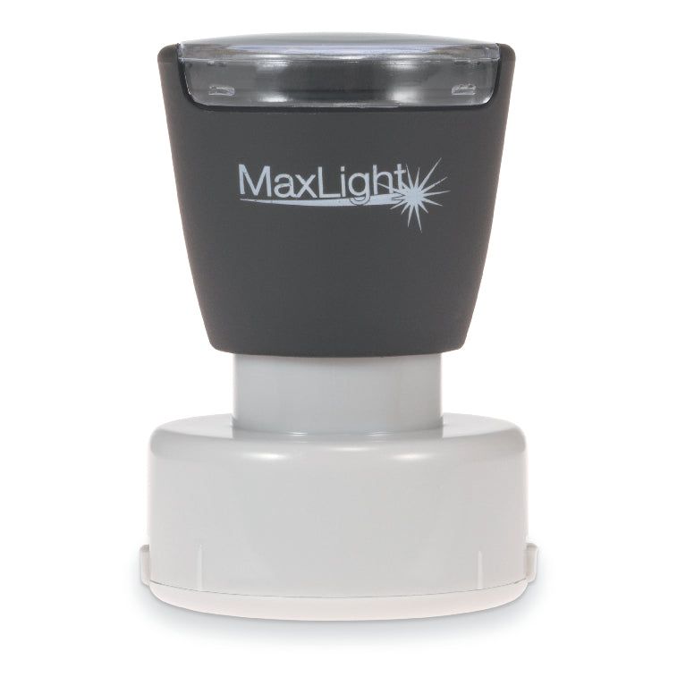 MaxLight 495 Pre-Inked Round Stamp