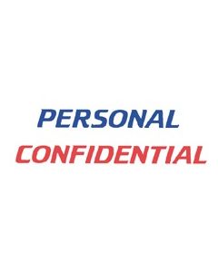 2029 - PERSONAL CONFIDENTIAL