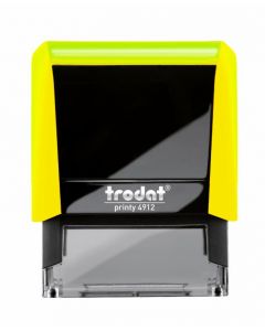 TR4913 Neon Yellow Notary Stamp