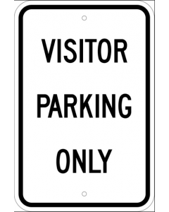 Visitor Parking Only